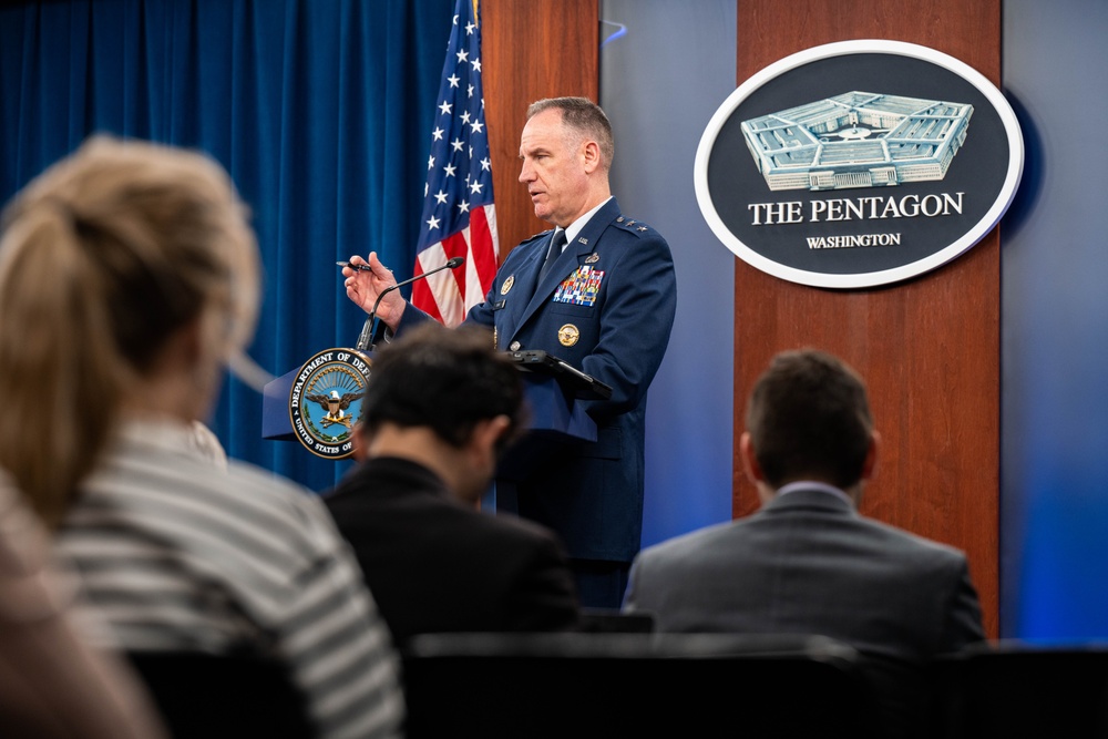 Maj. Gen. Ryder Pentagon Press Briefing