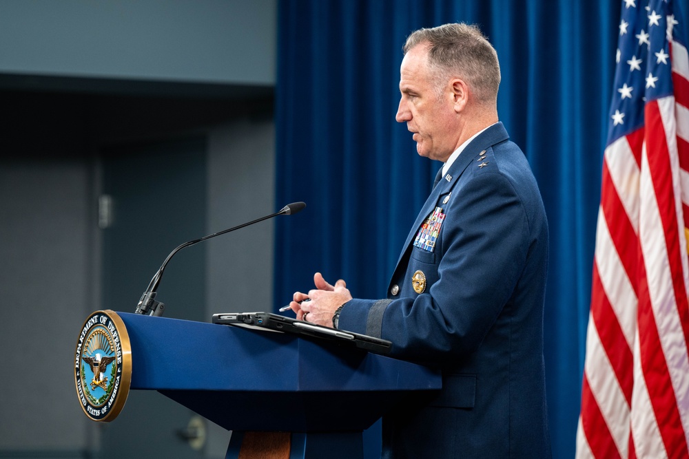 Maj. Gen. Ryder Pentagon Press Briefing