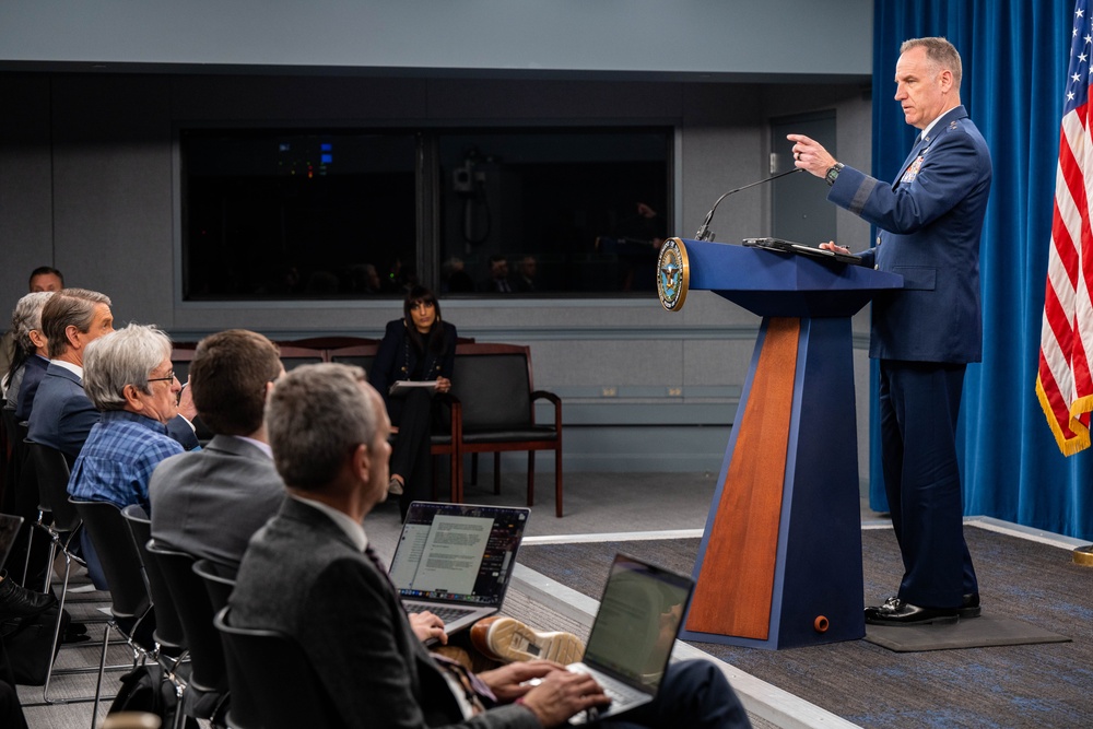 Maj. Gen. Ryder Pentagon Press Briefing