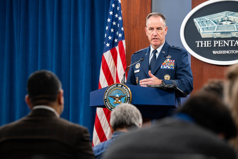 Maj. Gen. Ryder Pentagon Press Briefing