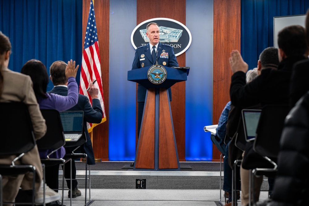 Maj. Gen. Ryder Pentagon Press Briefing