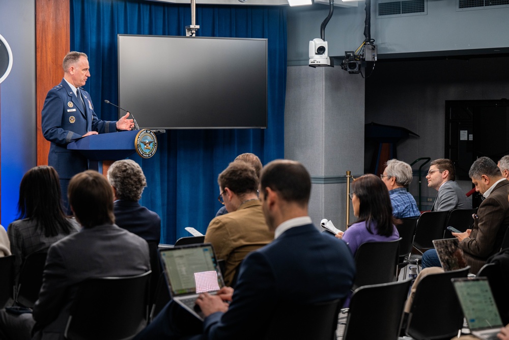 Maj. Gen. Ryder Pentagon Press Briefing