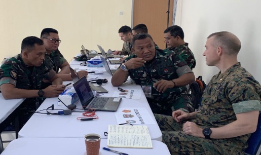 1st Civil Affairs Group  Marines support Super Garuda Shield 23