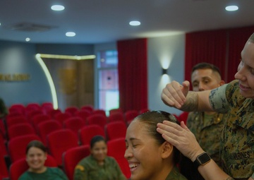 U.S. Marines inspect Brazilian Marine Corps recruit facilities during U.S. Marine Corps Forces, South’s Brazilian Recruit Assessment