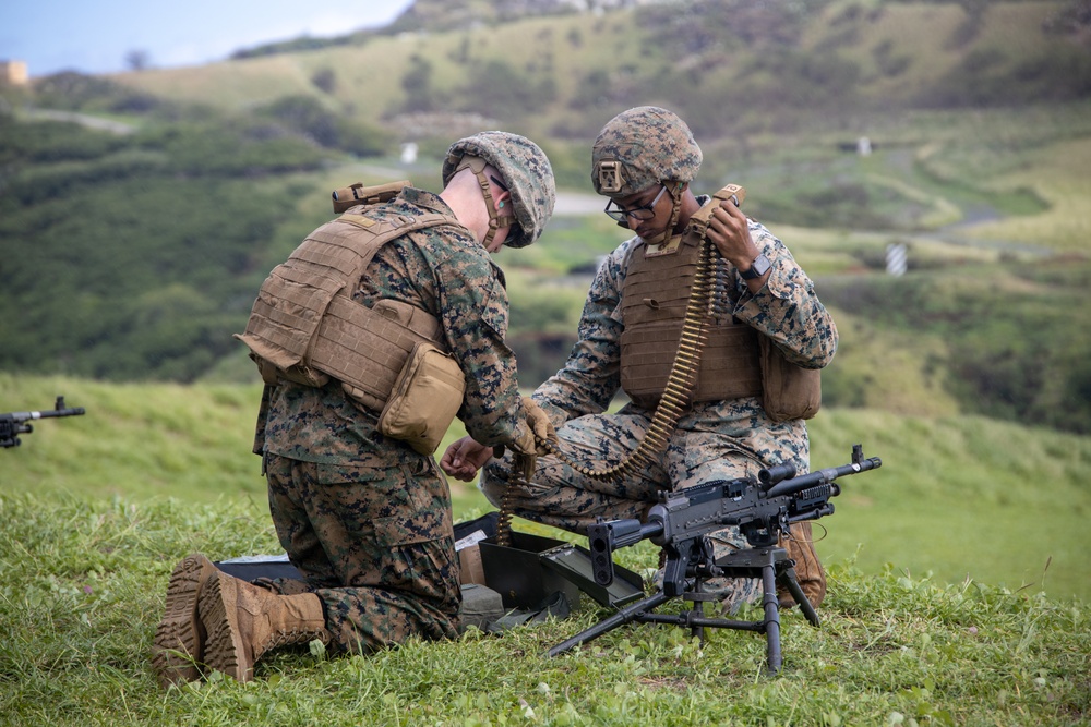 MWSS-174 Trains with Crew-served Weapons