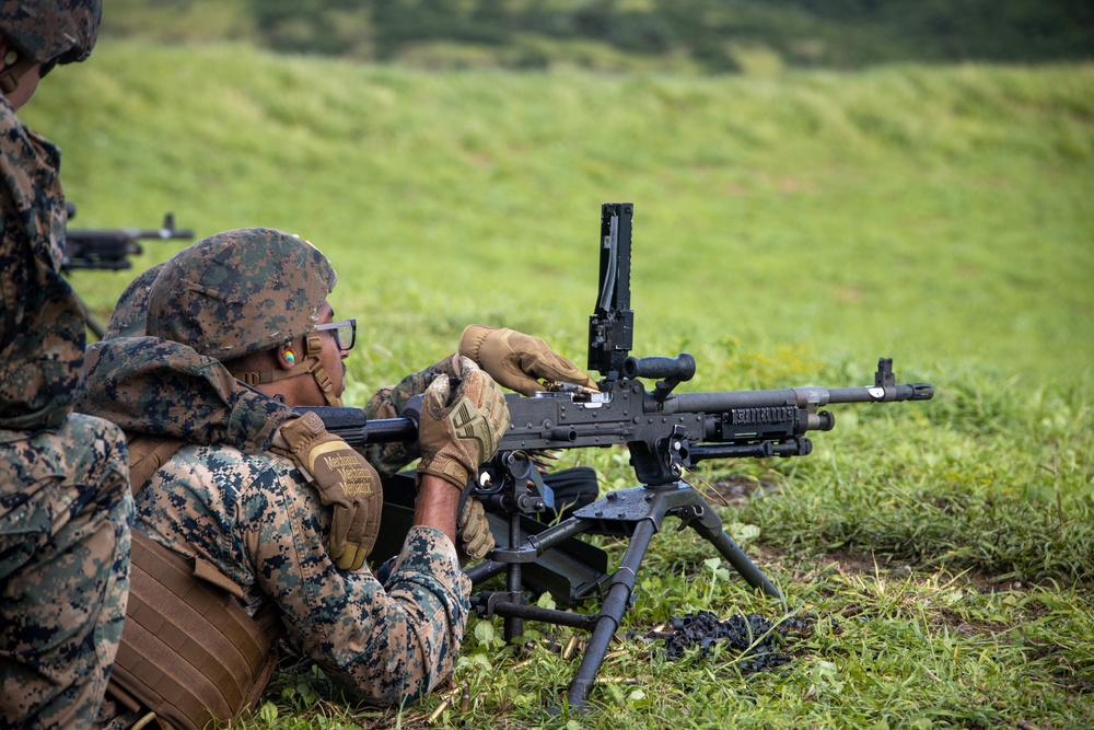 MWSS-174 Trains with Crew-served Weapons