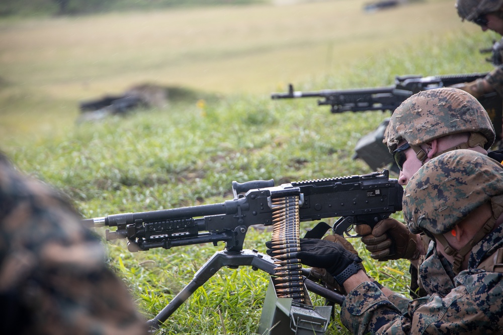 MWSS-174 Trains with Crew-served Weapons