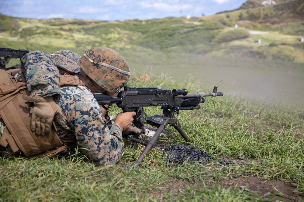 MWSS-174 Trains with Crew-served Weapons