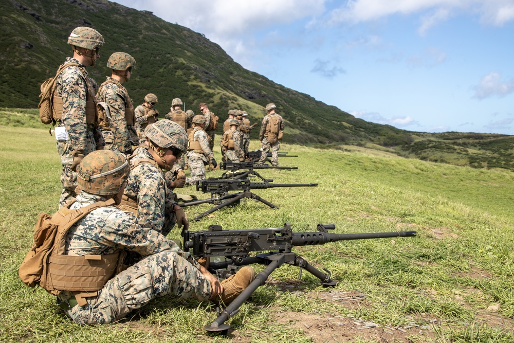 MWSS-174 Trains with Crew-served Weapons