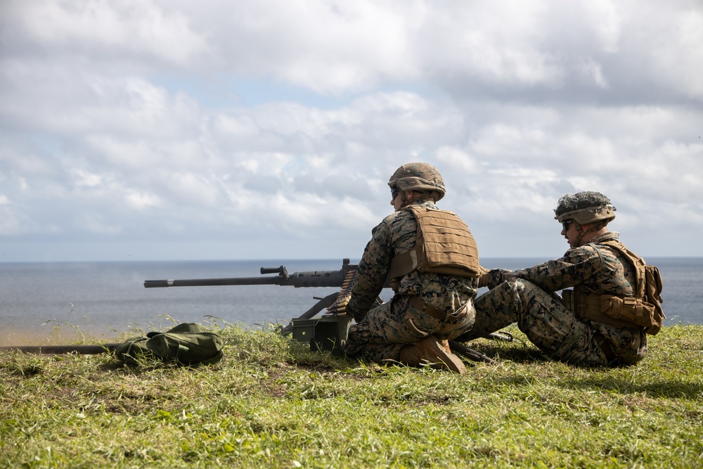 MWSS-174 Trains with Crew-served Weapons