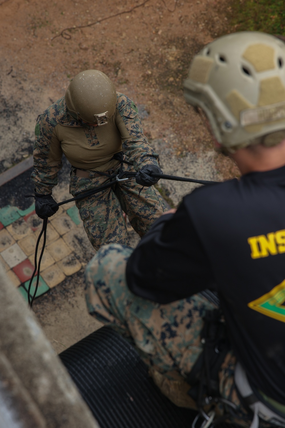 Marines participate in Basic Jungle Skills Course