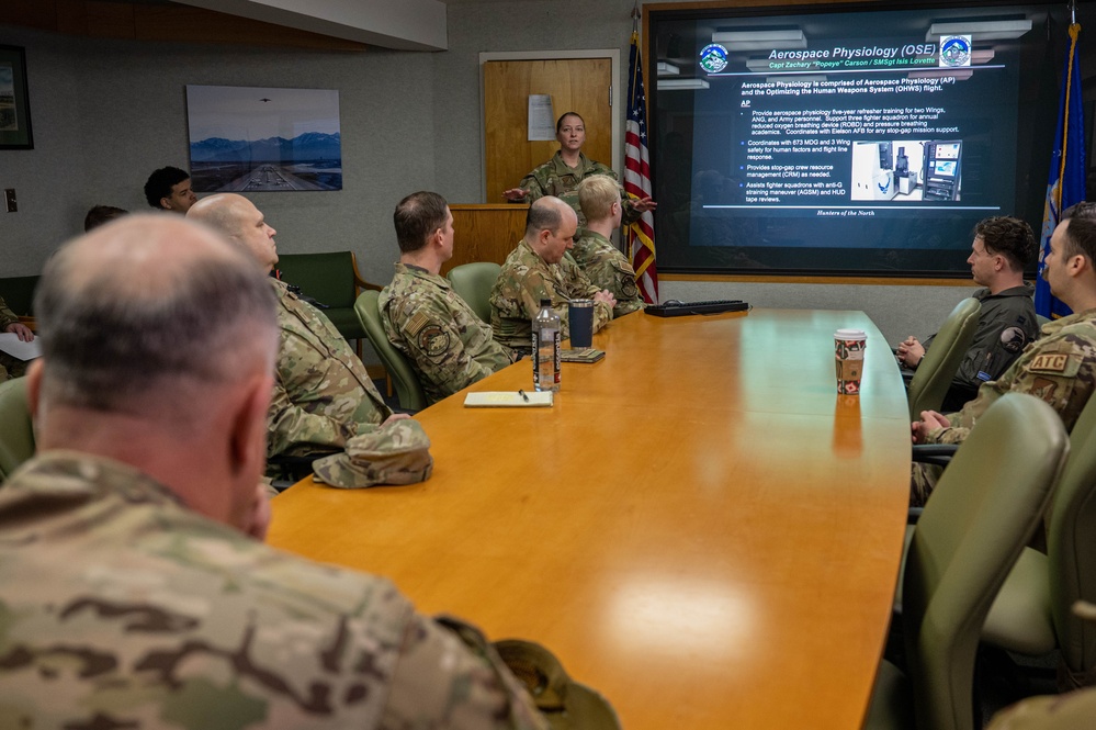 New 11th AF command chief tours the 3rd Wing