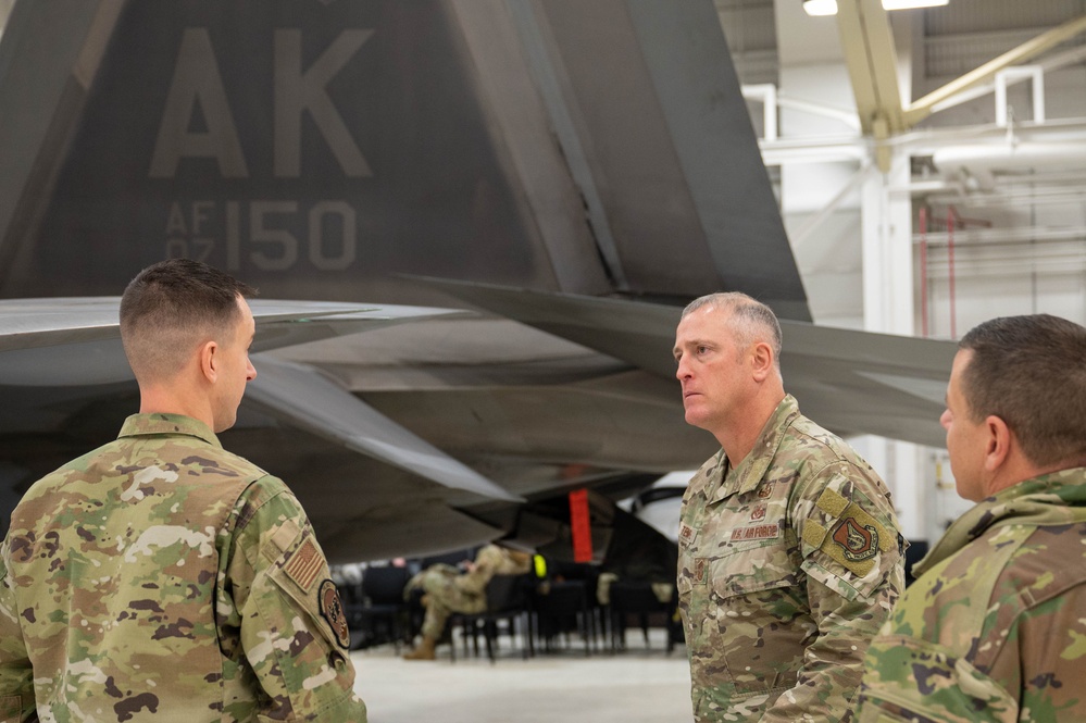 New 11th AF command chief tours the 3rd Wing