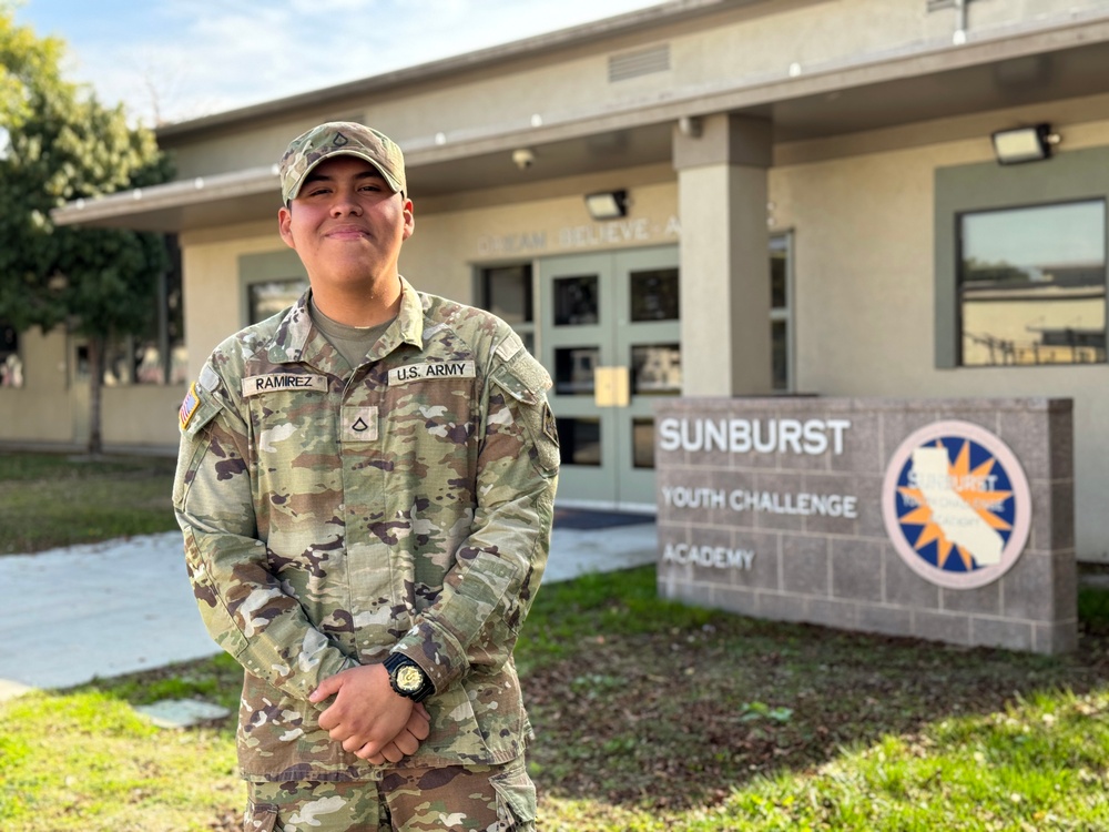 Sunburst Youth Academy graduate returns as U.S. Army Soldier