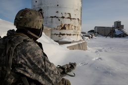 Soldiers Breach Through Frigid Temperatures to Perfect Urban Operations