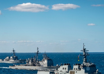 USS Carl Vinson (CVN 70) Trilateral Exercise 2024