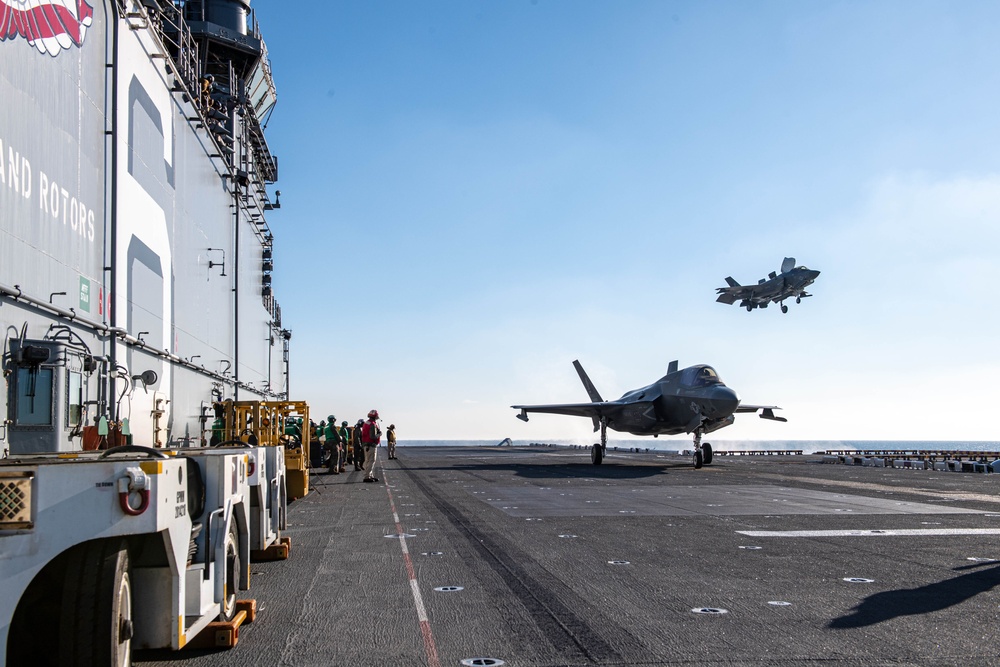 USS America Conducts Flight Operations WIth the 31st MEU