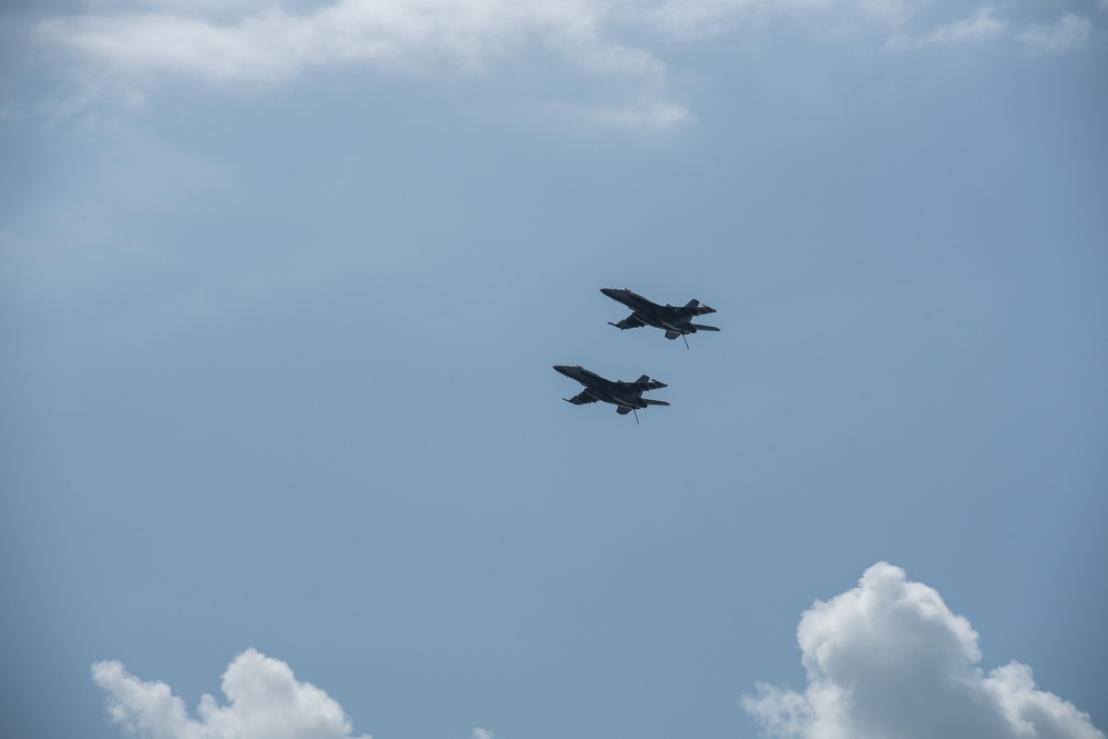 USS Dwight D. Eisenhower (CVN 69) Conducts Flight Operations in the Gulf of Aden