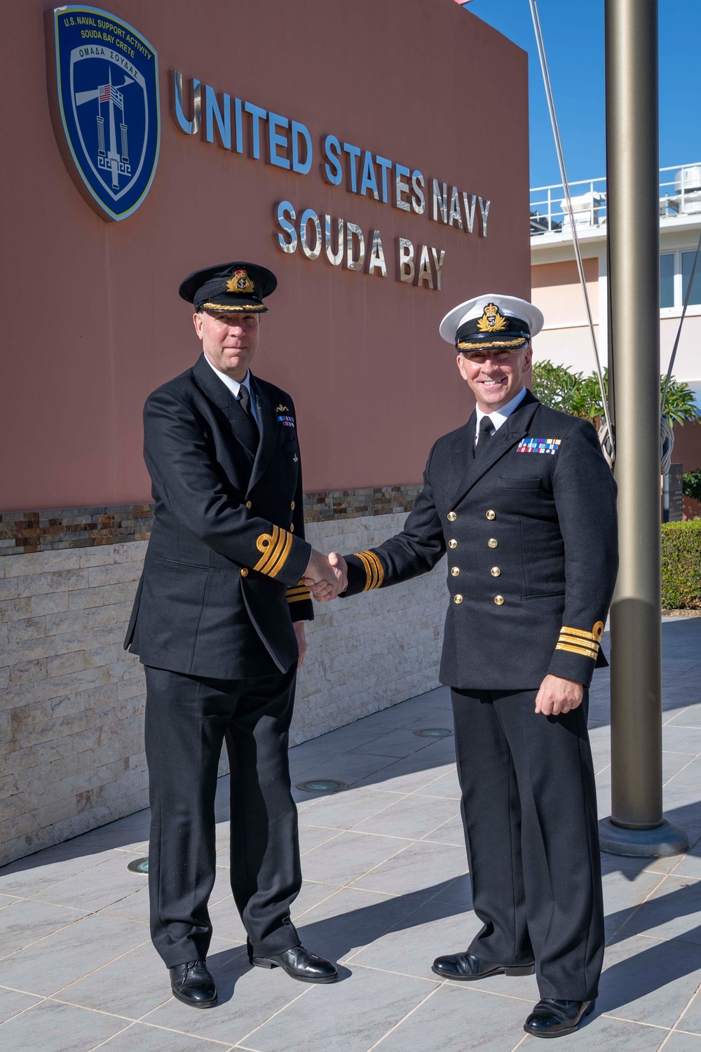 U.K. Defense Liaison Officer Turnover at NSA Souda Bay