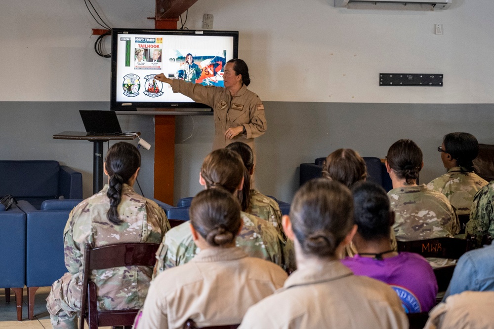 CLDJ Commanding Officer Speaks at Women’s Leadership Seminar