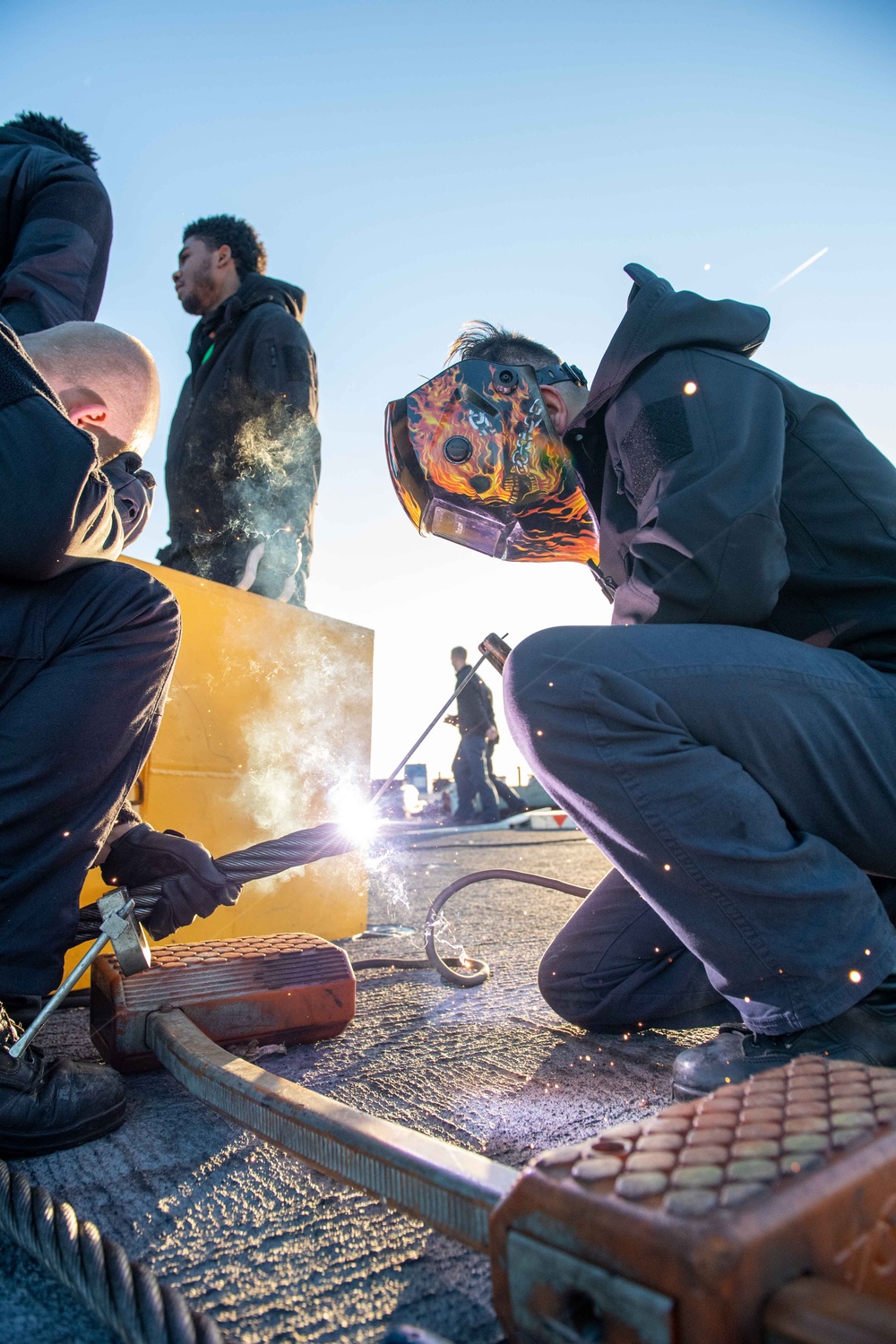 Truman is currently conducting a fast cruise, where the crew is simulating being at sea to test equipment, run emergency drills, and stand underway watches while pier side at Naval Station Norfolk