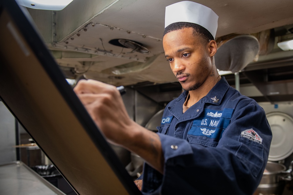 Truman is currently conducting a fast cruise, where the crew is simulating being at sea to test equipment, run emergency drills, and stand underway watches while pier side at Naval Station Norfolk