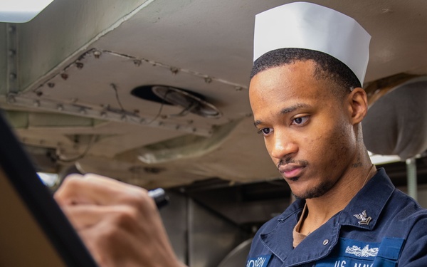 Truman is currently conducting a fast cruise, where the crew is simulating being at sea to test equipment, run emergency drills, and stand underway watches while pier side at Naval Station Norfolk