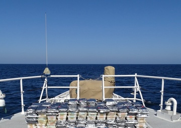 Illegal Drugs Seized by CMF French-led Combined Task Force 150 in Arabian Sea