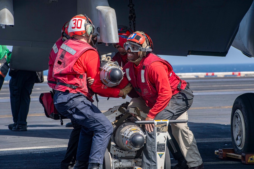 USS Dwight D. Eisenhower (CVN 69) Conducts Routine Operations in the Gulf of Aden