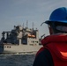 USS Laboon Conducts a Replenishment-at-Sea with USNS Alan Shepard in the Gulf of Aden