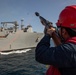 USS Laboon Conducts a Replenishment-at-Sea with USNS Alan Shepard in the Gulf of Aden