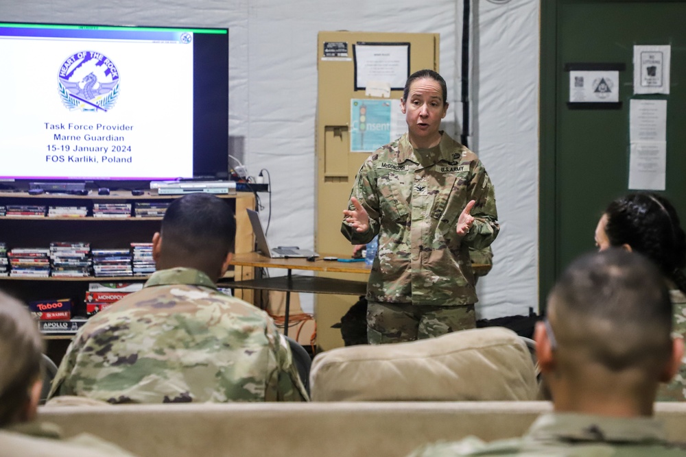 Sustainment Soldiers Become Marne Guardians