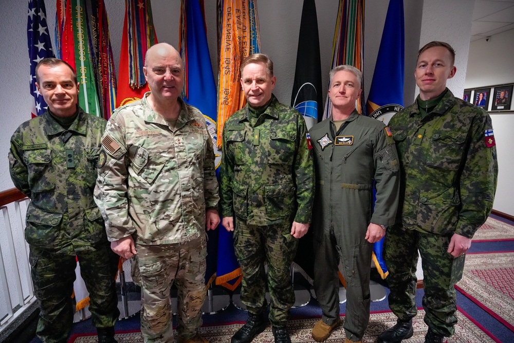 USEUCOM hosts Finnish military official to spur closer bilateral relations