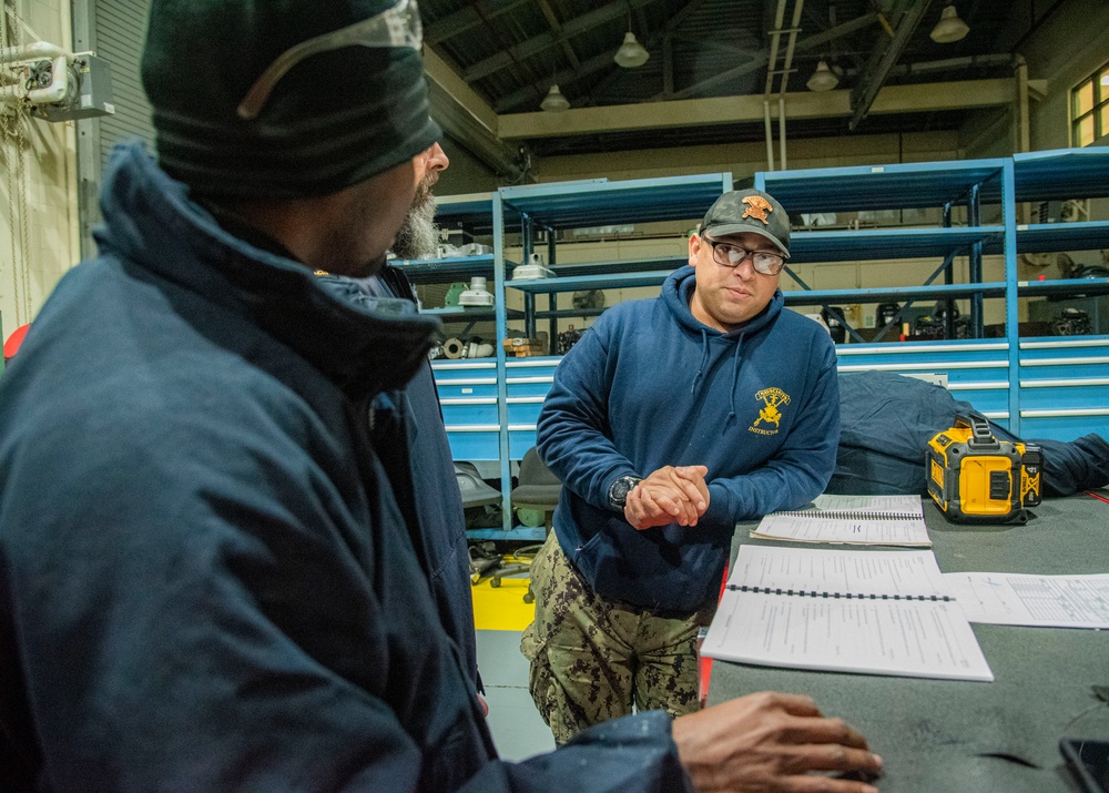 International Military Students Learn to Become Engine Technicians