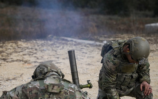 7th Special Forces Group Mortar Range