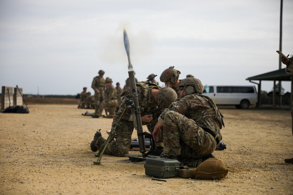 7th Special Forces Group Mortar Range