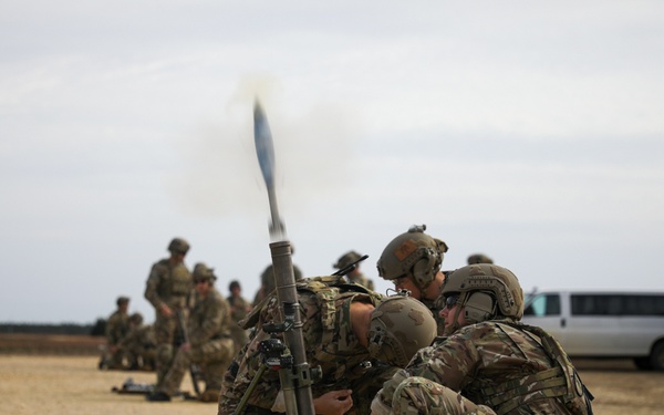 7th Special Forces Group Mortar Range