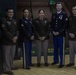 720th Color Guard Visit Baylor Volleyball Game