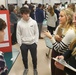 NUWC Division Newport employees guide STEM learning by judging science fairs