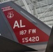 The 187th Fighter Wing showcases F-35A Lightning II heritage tail flash