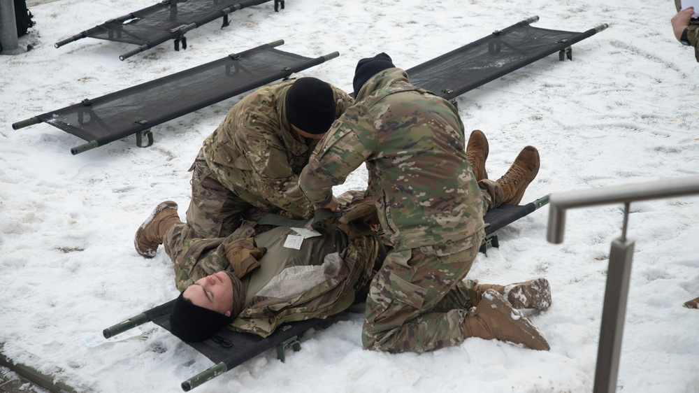 2ABCT 1AD Demonstrates Medical Proficiency with MASCAL Exercise in Poland