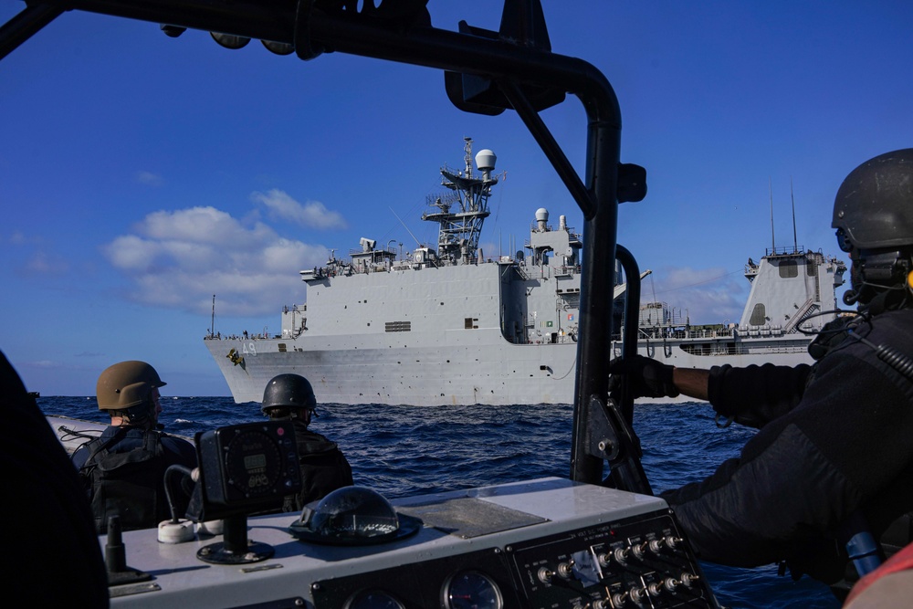 VBSS Training Onboard Harpers Ferry