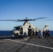 Sailors Refuel an UH-1Y Venom