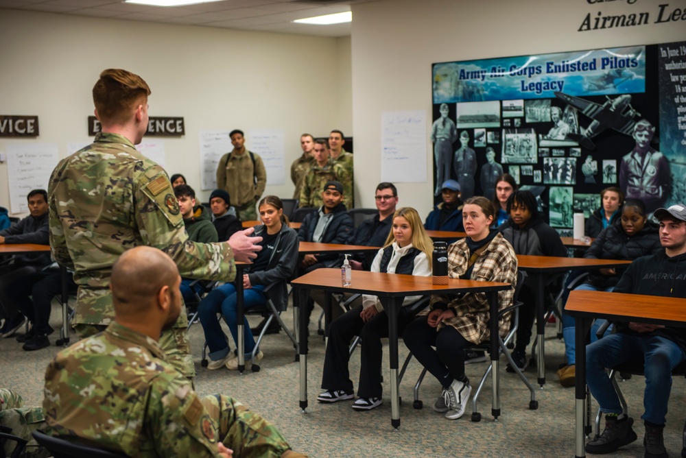 338th Recruiting Squadron DEP Tour