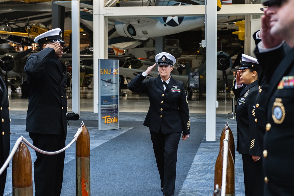 YNCS Dobar Retirement Ceremony