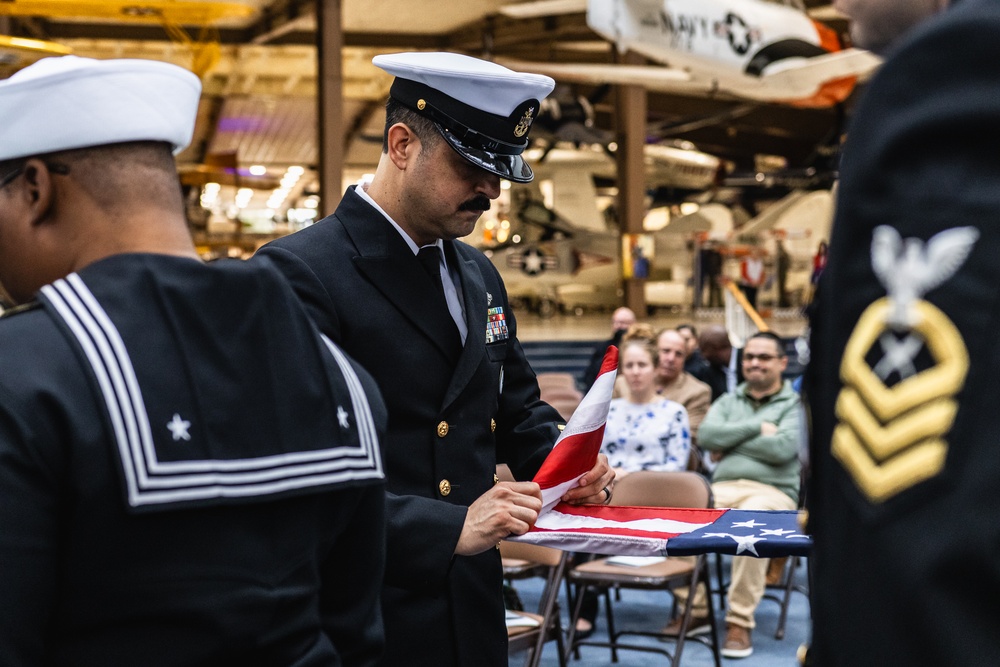 YNCS Dobar Retirement Ceremony