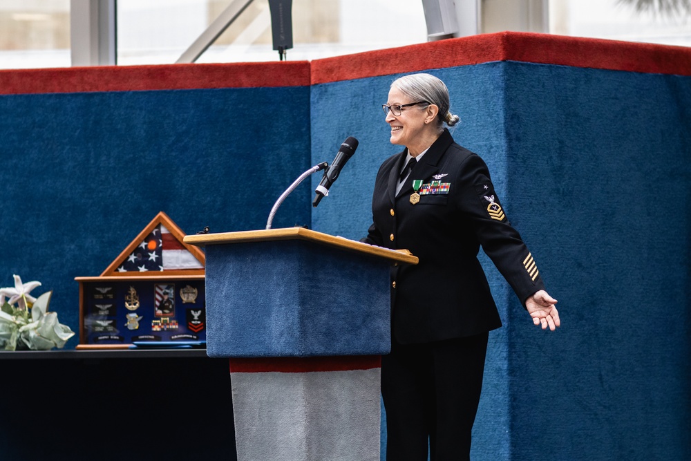 YNCS Dobar Retirement Ceremony