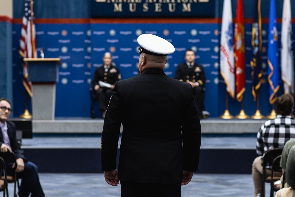 YNCS Dobar Retirement Ceremony