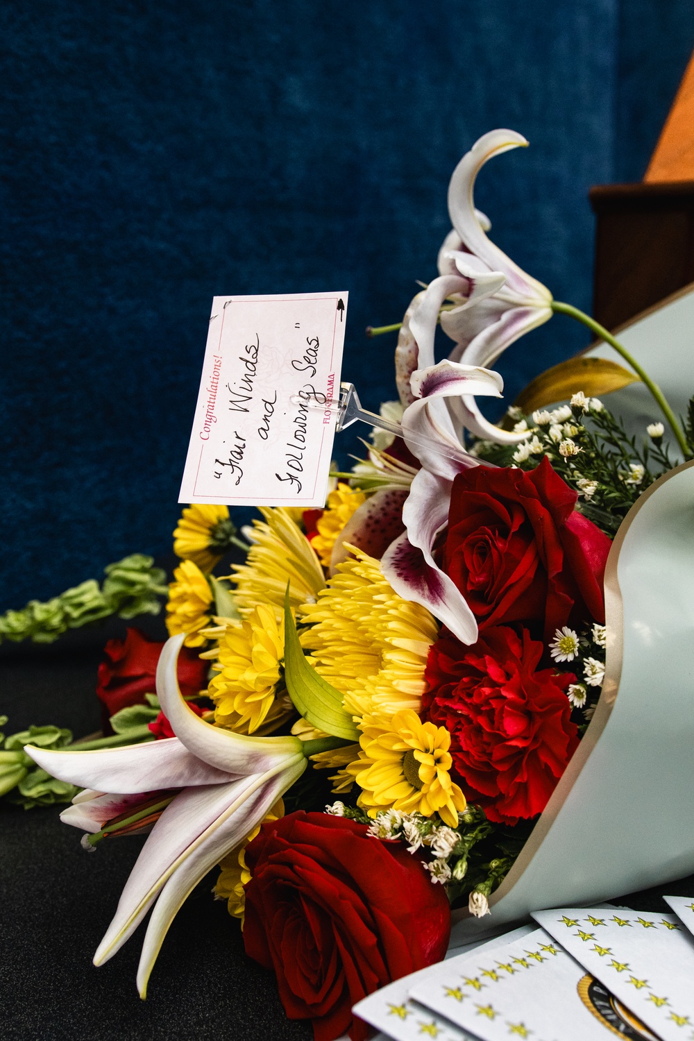 YNCS Dobar Retirement Ceremony