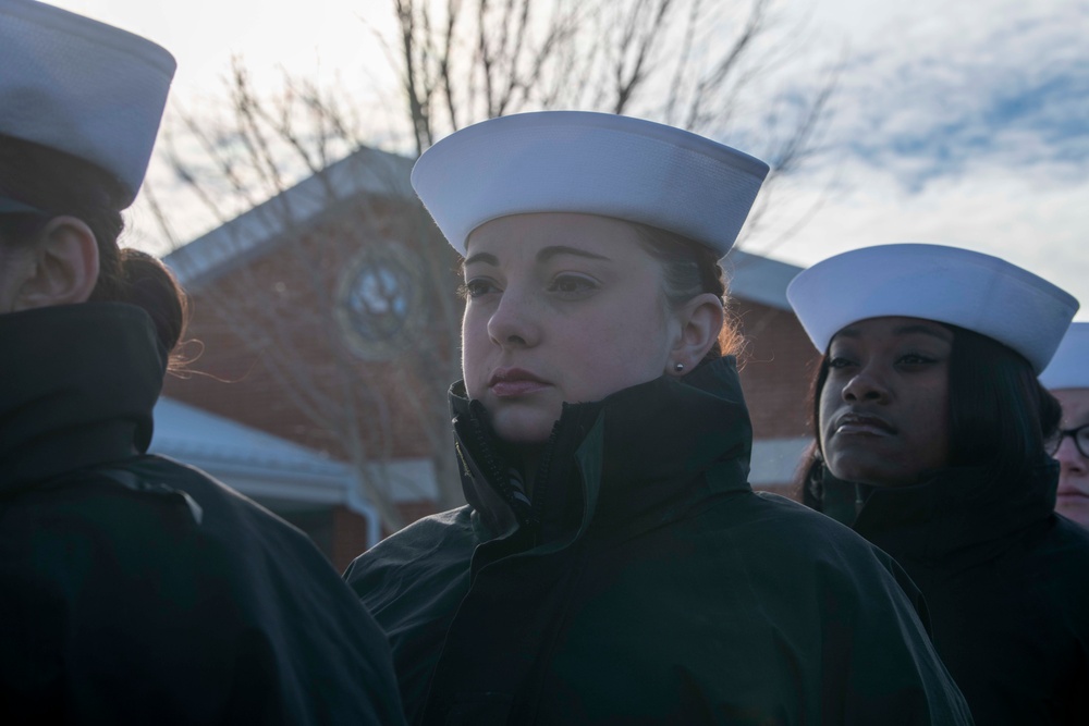 Recruit Training Command Pass in Review